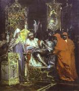 Henryk Siemiradzki Prince Alexander Nevsky Receiving Papal Legates. oil